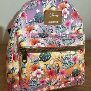 Disney Loungefly Stitch mini backpack Tropical Summer